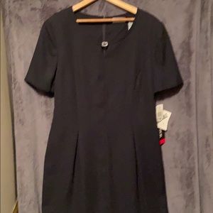 Sag Harbor NWT 14 Black suitdress